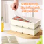 Khuôn Làm Đá Silicone Dễ Lấy Có Nắp Chống Mùi Tủ Lạnh Khay Đá Viên Dẻo Không Dính, An Toàn Thực Phẩm