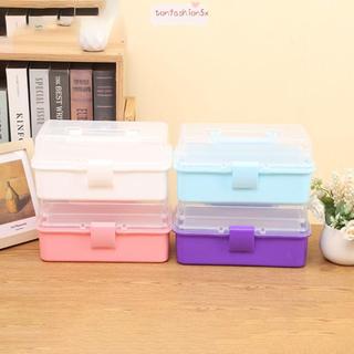 ITRUMPET Trang Điểm Kẹp Tóc Tổ Chức, Hộp Bảo Quản Có Thể Gập Lại Bằng Nhựa, Dung Tích Lớn Di Động Trang Sức Sắp Xếp Lưu Trữ