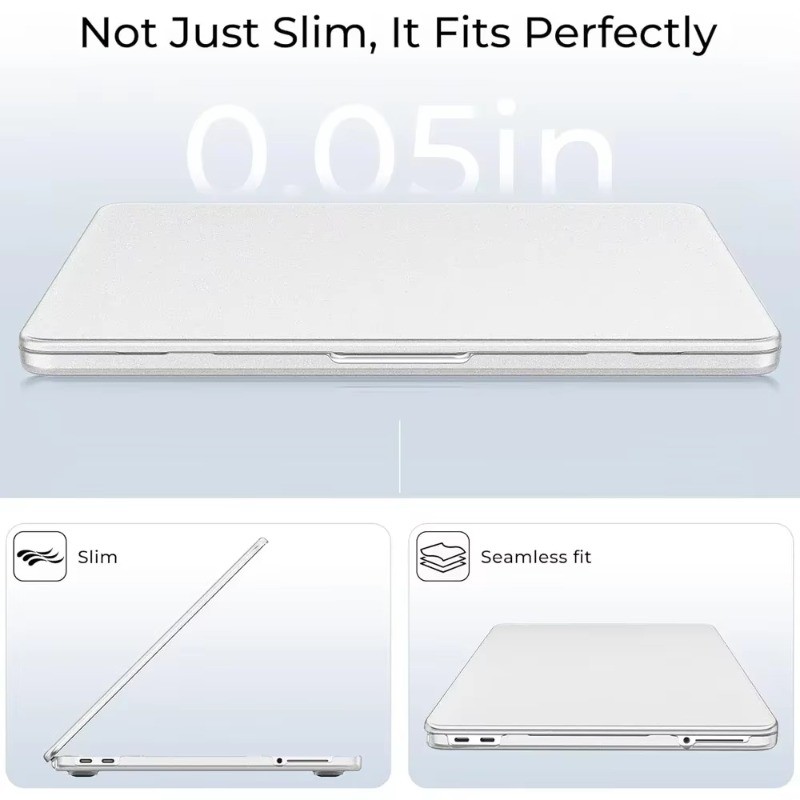 Vỏ Màu Pha Lê Cho Apple MacBook Neo Siêu Mỏng Cứng Laptop Dành Cho 2026 MacBook Neo 13 inch HD Trong Suốt Chống Trầy Xước Ốp Lưng