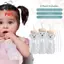 Trị Liệu Học Cốc Ống Hút Cho Trẻ Tập Đi Trị Liệu Học Tập Honeybear Ống Hút Bé Bộ Kem PEACH 3 Gói