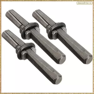 3 Bộ Chia Đá 9 / 16in Kim Loại Cắm Nêm Và Lông Vũ Shims Bộ Chia Đá Bê Tông Dụng Cụ Cầm Tay