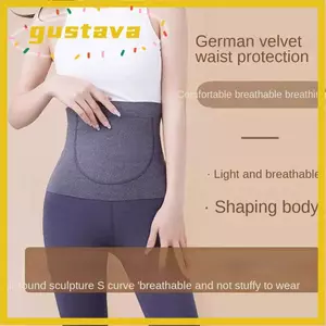 GUSTAVA Girdles Shapewear, có túi đơn chống lạnh ấm áp|Thắt lưng ấm áp, Thắt lưng giữ nhiệt đàn hồi