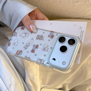 Ốp Điện Thoại Chó Lấp Lánh Cho IPhone 17ProMax 17Pro 17 16ProMax 16Pro 16 15ProMax 15Pro 15 14ProMax 14 13ProMax 13 Apple Iphone Case Trong Suốt Long Lanh 13 / 15 Chống Sốc 14 17