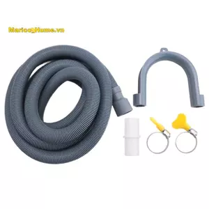 Máy giặt Ống thoát nước 10 Ft Linh hoạt Máy rửa chén Ống thoát nước Bộ dụng cụ mở rộng Máy giặt sóng Ống xả
