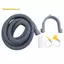 Máy giặt Ống thoát nước 10 Ft Linh hoạt Máy rửa chén Ống thoát nước Bộ dụng cụ mở rộng Máy giặt sóng Ống xả