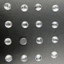 UFUY Giả Nền Tảng Đáy Phẳng Bề Mặt Trái Đất Bề Mặt Lưới Kim Cương Acrylic Bề Mặt Nhiều Màu Sắc Quần Áo Phụ Kiện Kim Cương Đính Tự Làm
