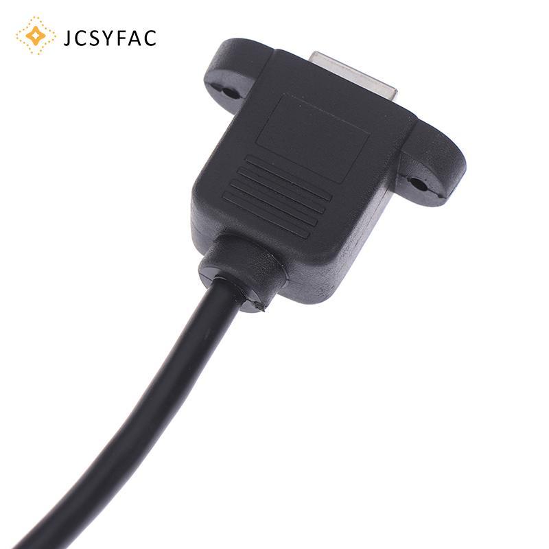 Cáp nối dài máy in JCSYFAC USB 2.0 Type B từ đực sang loại B có bảng điều khiển gắn mới