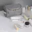 HFSHY Cầm Tay Du Lịch Vệ Sinh Túi Dung Tích Lớn Treo Gấp Túi Đựng Mỹ Phẩm Dây Kéo Rửa Túi Nam Nữ Làm Đẹp Ốp Lưng Người Tổ Chức VN