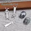 HFSHY 5 Chiếc Thỏ Gấu Mèo Mắt Nam Châm Sti Set Dụng Cụ Làm Móng Tay Nghệ Thuật Mảnh Sắt Nhỏ Nam Châm Sti Cho Từ Ba Lan Hiệu Ứng Móng Tay VN
