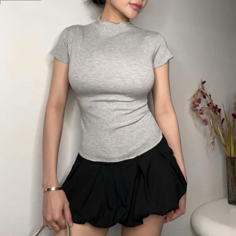 Quần Bí Phồng Cạp Trễ Quần Giả Váy Hack Dáng - SamHi Closet