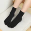 3 Đôi Nữ Cotton Thoáng Khí Đến Mắt Cá Chân Tất Năm Ngón Thời Trang Nữ 5 Ngón Tất