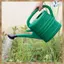 Bình tưới nước màu xanh lá cây 10 lít 2 gallon Bình nước hoa trong vườn Ấm đun nước tưới nước có tay cầm miệng dài