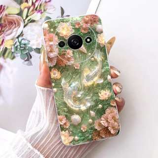 Dành Cho Xiaomi Redmi A3 A3x 4G Vỏ Rồng Sang Trọng Mát Hổ Sói Sư Tử Da Báo Động Vật In Bìa Mềm Cho Poco C61 C 61 Vỏ Điện Thoại