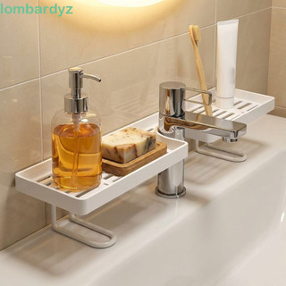 Giá để đồ phòng tắm LOMBARDY, Kệ lưu trữ vòi lưới chống đục lỗ, Thời trang đa năng thoát nước nhà bếp Giá đỡ thoát nước vòi hoa sen