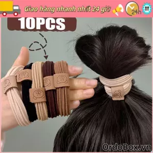 ORDOBOX - Bộ 10 Chiếc Băng Đô Co Giãn Chắc Chắn, Không Đường May, Phù Hợp Cho Nữ Và Trẻ Em
