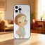 TP-2 Ốp Điện Thoại Y-Yoshitomo Nara Dễ Thương Cho iPhone17,16,15,13,12 Plus, Max Mềm Silicone Đen Cover