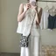 Túi đeo chéo hoa tươi nguyên bản Hình vuông nhỏ Kích thước nhỏ Túi đựng điện thoại di động di động đi bộ Túi cong Vải đeo vai