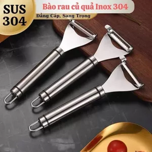 Nạo rau củ hoa quả cầm tay Inox 304 Cao Cấp bào gọt hoa quả cực nhanh, an toàn và bền đẹp. C87 SHOP