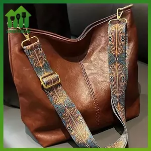 SWEET Túi đeo chéo cổ điển công suất lớn dành cho nữ Túi đeo vai thời trang Phong cách trường học n