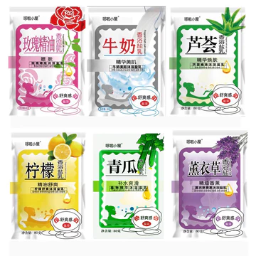 Dora Hut Muối Tắm Thơm 80g Làm Mới Tẩy Tế Bào Chết Tắm Muối Tắm Chà Tắm Muối Chà Bùn Tắm Gel Tắm