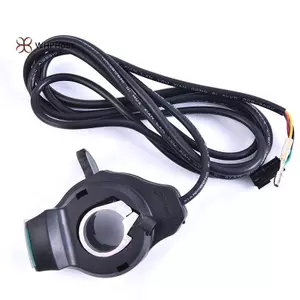 E-Bike Thumb Throttle với Màn HìnhLCD Hiển Thị Pin và Điện Áp