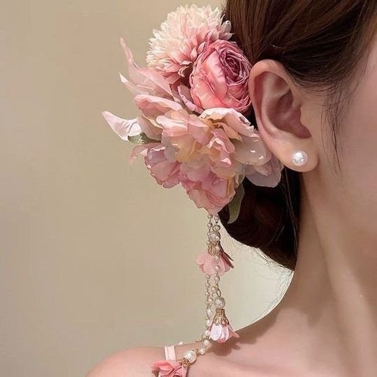 Kẹp Tóc Tua Ruaa Hoa Nữ Xu Hướng Mới - Style Du Lịch Biển