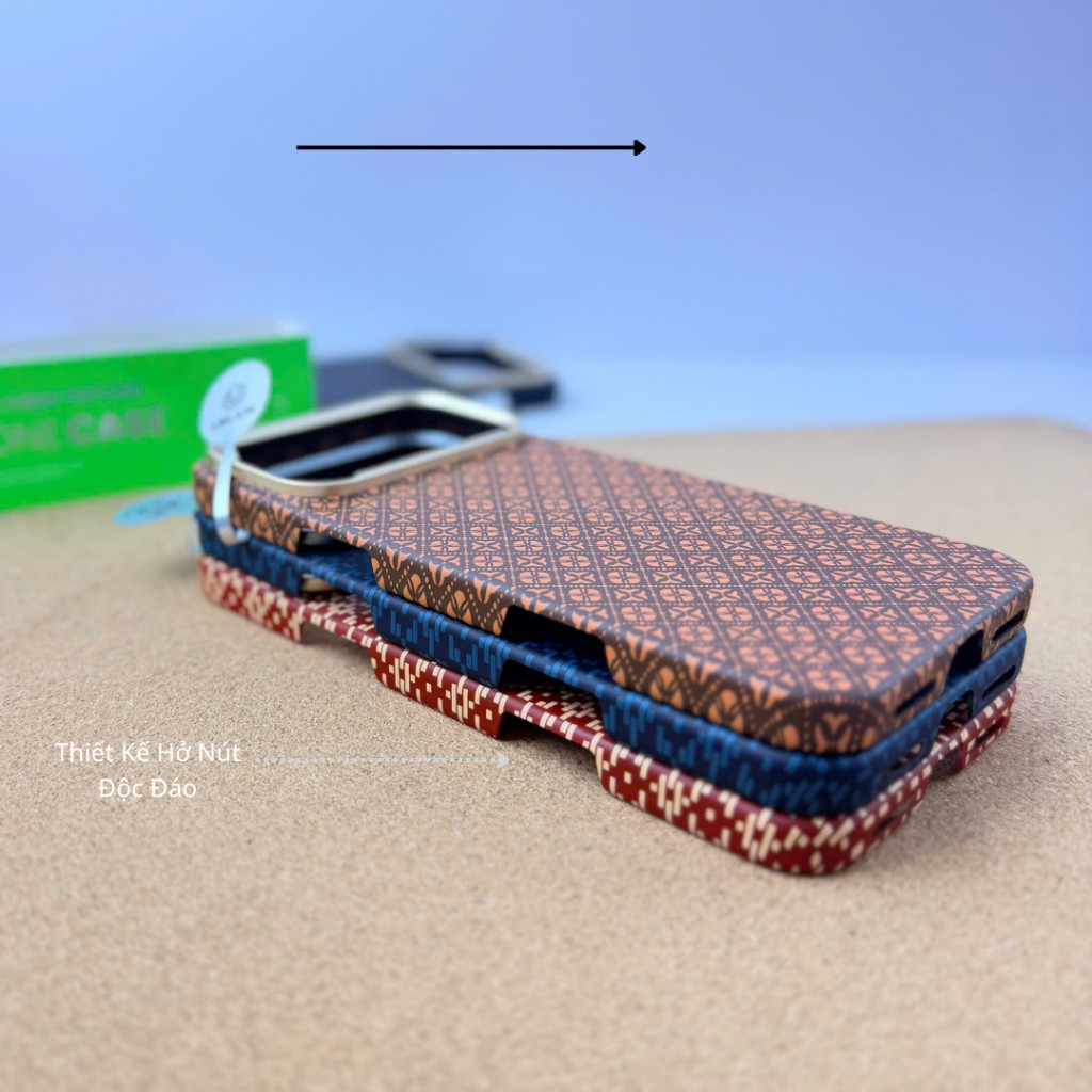 [Chính Hãng] Ốp Lưng iPhone 17 Pro Max UELKIN Sợi Aramid Cao Cấp - Siêu Mỏng Nhẹ, Sạc Từ Tính, Viền Camera Kim Loại