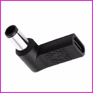 Bộ chuyển đổi loại C sang DC Sạc nhanh Vòng sạc DC Thùng cắm vào USB C Bộ chuyển đổi Thùng thực tế PD Kích hoạt lyuvn