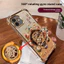 Ốp Lưng Trong Suốt Cho Iphone 17 AIR 16 14 13 12 11 15 Pro X XS Max XR 6 6S 7 8 Plus MINI Sang Trọng Cao Cấp Dễ Thương Giá Đỡ Xoay Đứng Phong Phú Mạ Trong Suốt Vỏ Điện Thoại Mềm