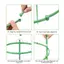 ZK Có Thể Điều Chỉnh Cây Cà Chua Hỗ Trợ Lồng 60-100 Cọc Cây Trồng Tiếp Liệu VN