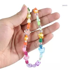 Suit hạt điện thoại charm nhiều màu sắc - Móc khóa & dây đeo cổ tay