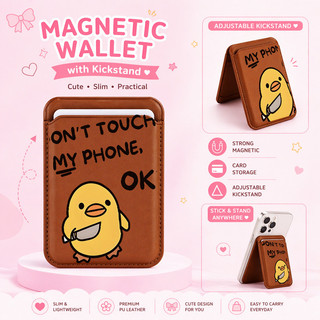 Ví họa tiết chim dễ thương cho iPhone 17 16 15 14 13 12 pro Max 17promax 17pro Giá đỡ điện thoại thẻ cho vỏ bỏ túi