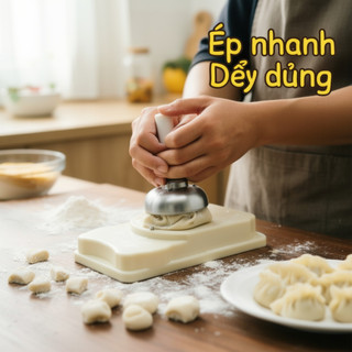 Khuôn ép bột trung thu ABS 304 Thép không gỉ Nhanh chóng Dễ dàng làm sạch Bánh bao Mochi Wrapper Maker