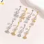 Nhẫn nút bụng bướm zircon pha lê sáng bóng, phù hợp làm trang sức gợi cảm cho nữ và bé gái, quà tặng mới lạ