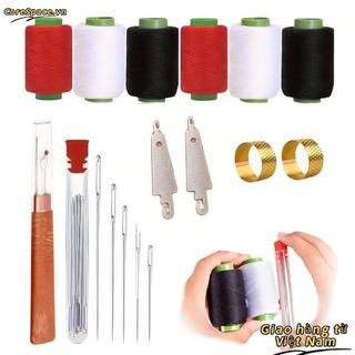 [COD] CORESSPACE Bộ dụng cụ may 31/34/37 món, kim đa năng cầm tay, sửa chữa/quilt/DIY