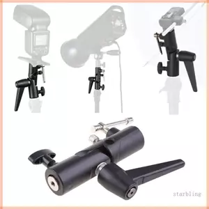 Ngôi Sao Đứng Đèn Flash Giá Đỡ Ô Gắn Adapter Giá Đỡ Giày Chân Máy Hình Chữ H Đế