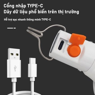 Đèn LED sạc lại chống nước, phù hợp cắm trại và chợ đêm