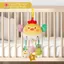 MJnmc Giường Cho Bé Treo Dây Rút Cổ Vũ Đồ Chơi Sơ Sinh Bé Lục Lạc Kéo Dây Đồ Chơi Hoạt Hình Động Vật Đồ Chơi Montessori Giáo Dục Bé Đồ Chơi Mới
