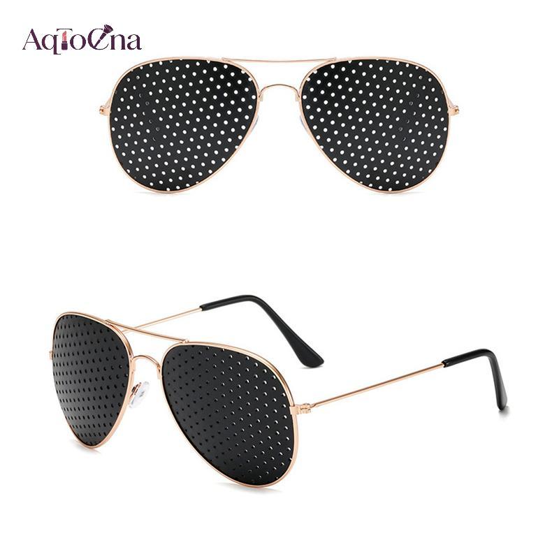 Kính Mát Pinhole Lỗ Nhỏ Cải Thiện Thị Lực AqToCna