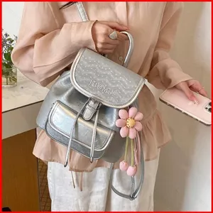 GC2 Ba lô hợp thời trang phong cách đại học dành cho nữ Túi đeo vai mới đa năng đơn giản Túi đi lại thông thường CG2