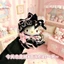 Magic Gothic Phong Cách Kitty Mặt Dây Chuyền Sang Trọng Búp Bê Đen Hồng Ren Ngọc Trai Túi Mặt Dây Chuyền Bạn Gái Quà Tặng