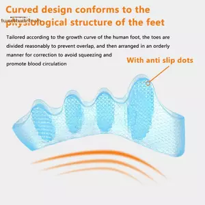 TRTR Ngón Chân Tách Corrector Trẻ Em Ngón Chân Bảo Vệ Miếng Đệm Ngón Tay Cái Valgus Điều Chỉnh Phụ Kiện Chăm Sóc Chân VN
