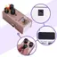 Bàn đạp hiệu ứng đàn guitar điện Mini Bàn đạp đàn guitar điện Độ trễ kỹ thuật số cho đàn guitar điện