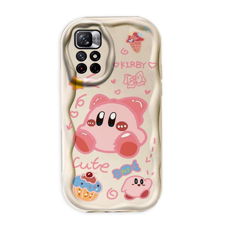 Thích hợp cho Redmi Note 11 11S 12 Pro 4G 3D Phụ kiện TPU mềm Loopy Kirby Vỏ điện thoại chống sốc