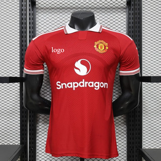 Áo đấu phiên bản cầu thủ sân nhà của Manchester United 2026 – Cá nhân hóa với tên và số của bạn, Vải thoáng khí cao cấp, Có sẵn S – 2XL