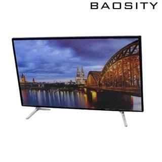 Nhà Búp Bê Truyền Hình Thu Nhỏ Tivi Giả Vờ, Màn Hình PP Có Chân Đế, Phù Hợp Cho Bé Trai/Bé Gái, Phòng Ngủ, Phòng Khách