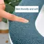 TRTR 1 Cái Mềm Vệ Sinh Bọc Ghế Ấm Có Thể Giặt Miếng Lót Đệm Cho Phòng Tắm Chống Trượt Phụ Kiện Gia Đình VN