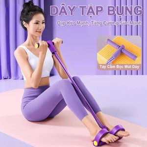 Dây Tập Bụng, Body 6 Ống Chắc Chắn, Dây Tập Cơ Bụng Mông, Đùi Kéo Dây Mở Rộng Cho Nam Nữ