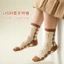 Phim Hoạt Hình Hàn Quốc Trẻ Em Tất Thời Trang Hợp Thời Trang Thu Đông Bé Trai Vớ Cotton Không Xương Bé Trai Ống Giữa Tất 7MHM