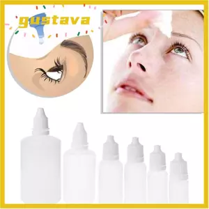 GUSTAVA 1 / 5 Cái 5 / 10 / 15 / 20 / 50 / 100ml Bóp Chai Nhỏ Giọt Mắt DIY Thêu Sò Nhựa Rỗng